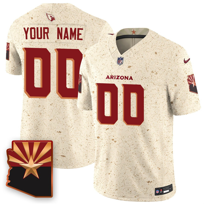 Women's Arizona Cardinals Active Player Custom 2025 F.U.S.E. “Rivalries” Vapor Untouchable Limited Stitched Jersey